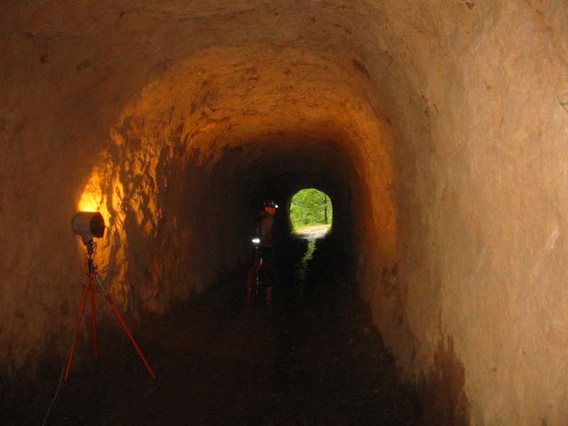 Tunel v doline Rettenbach
